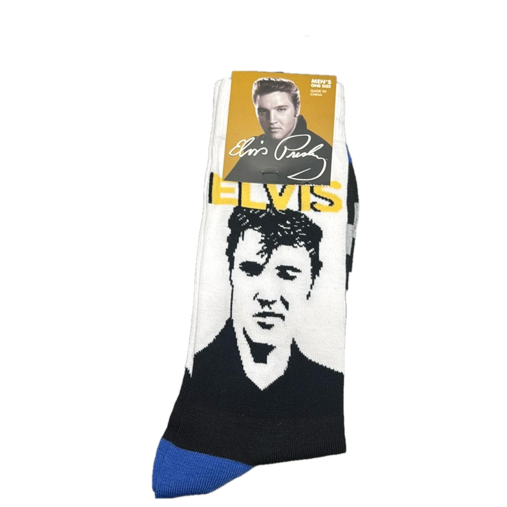 Elvis Presley Official Merchandise Men’s Socks NWT